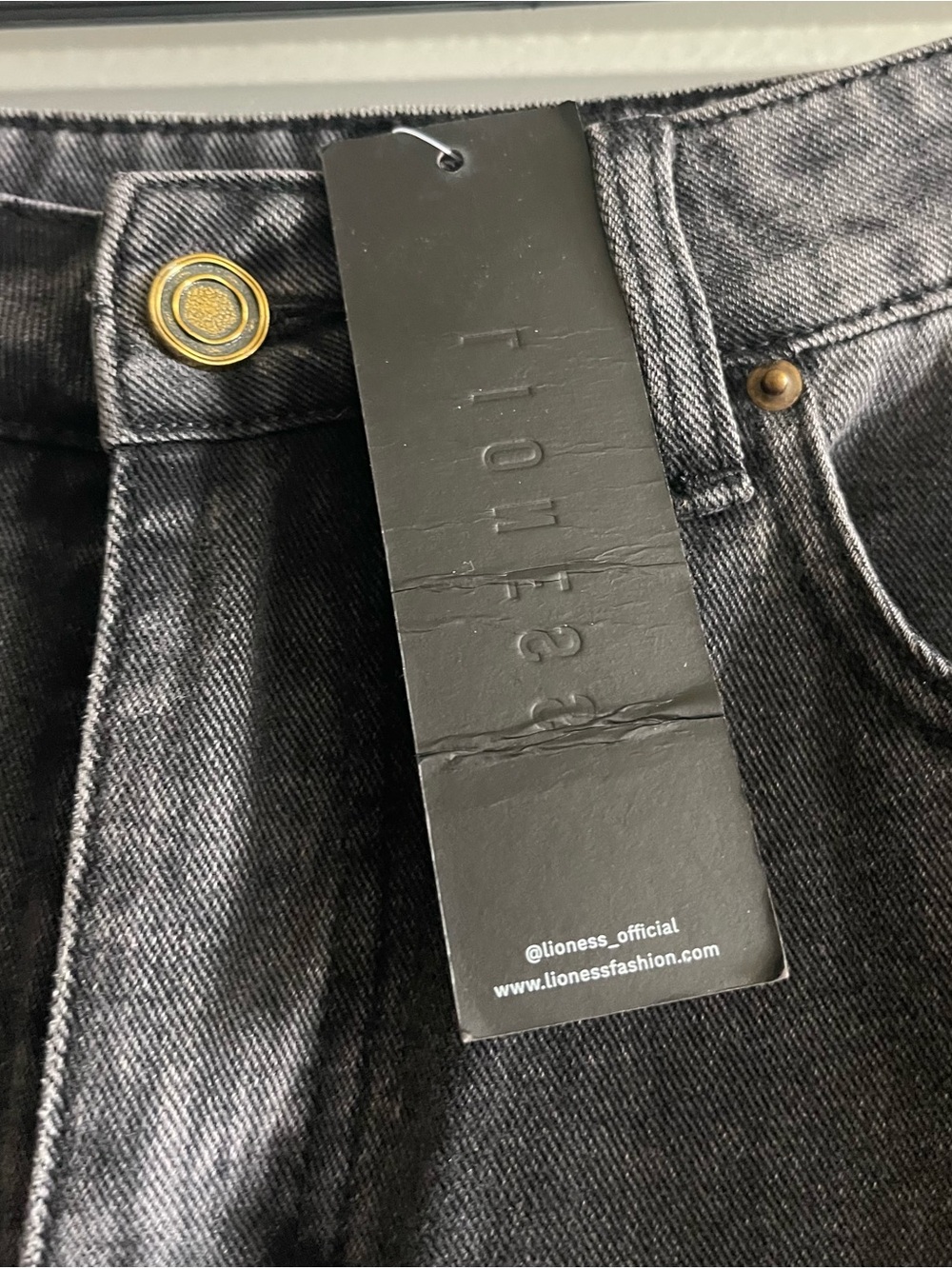 Lioness Washed Onyx Wide Jeans - Picture 2 of 7